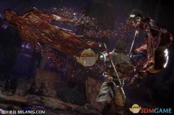 《真人快打11》超血腥帅气终结技一览（胆小慎入）