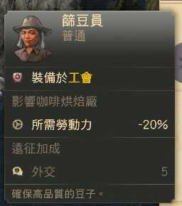 《纪元1800》工会人物属性加成一览