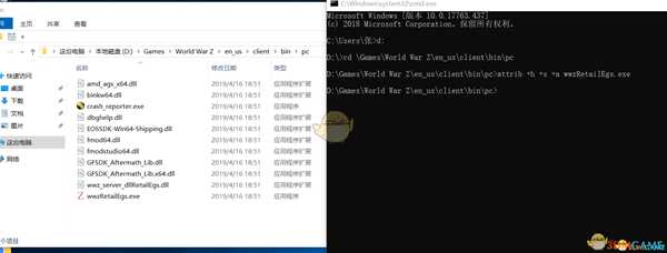 《僵尸世界大战》游戏启动文件隐藏解决办法