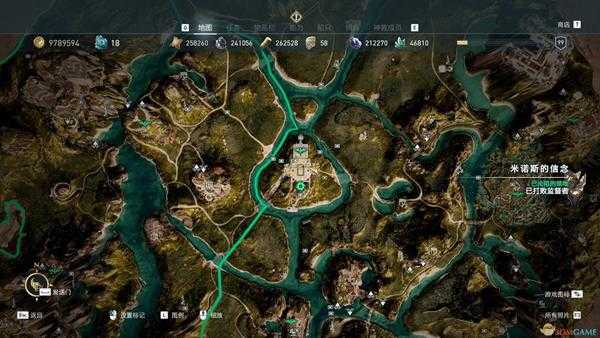 《刺客信条：奥德赛》亚特兰蒂斯之命运第一章全石板位置指南