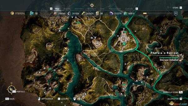 《刺客信条：奥德赛》亚特兰蒂斯之命运第一章全石板位置指南