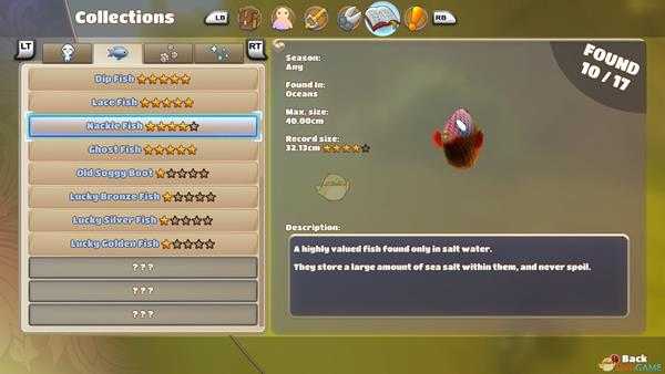 《在远方：追云者编年史》Nackle Fish位置属性一览