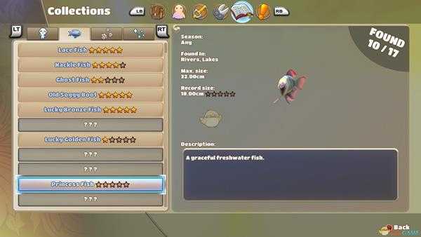 《在远方：追云者编年史》Princess Fish位置属性一览