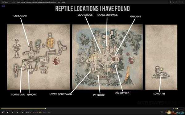 《真人快打11》墓地蜥蜴人全隐藏位置图解