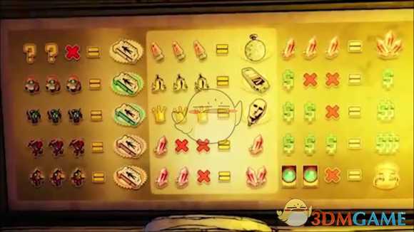 《无主之地3》老虎机奖励组合一览