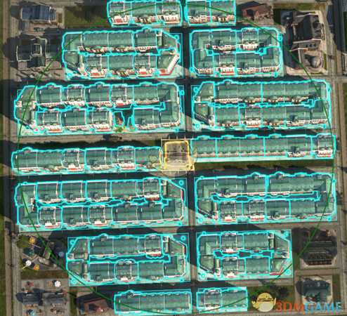 《纪元1800》市政厅居民布局