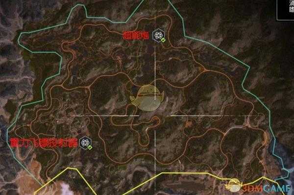 《狂怒2》重力飞镖投射器及超能炮位置分享