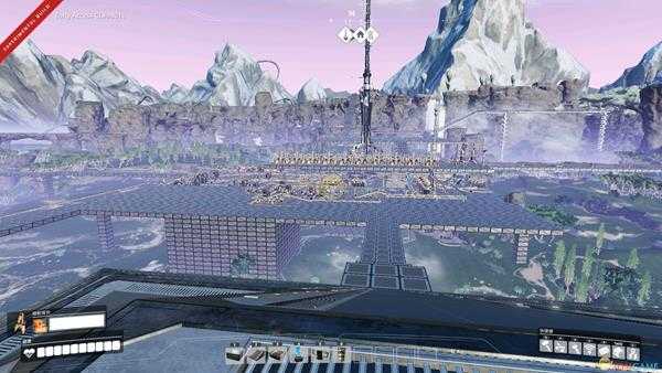 《幸福工厂》玩家自建空中金字塔分享