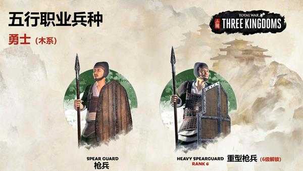 《全面战争：三国》全五行职业专有部队一览