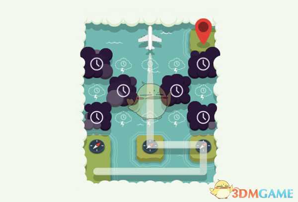 《喷射气流》中途停留第四关攻略