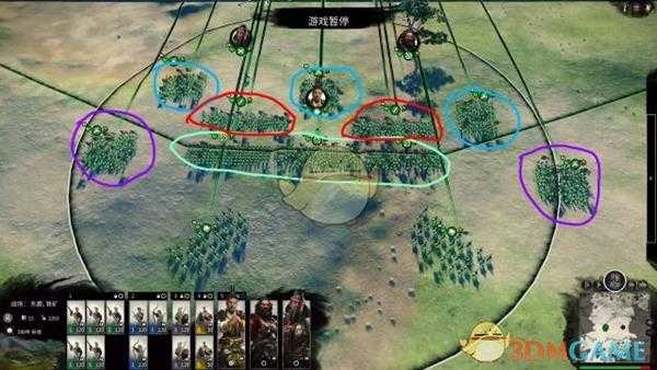 《全面战争：三国》基本布阵和战斗思路分享