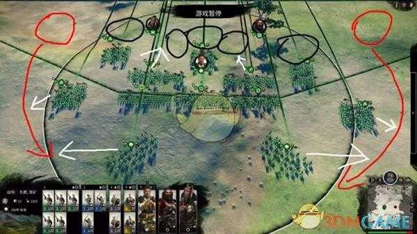 《全面战争：三国》基本布阵和战斗思路分享