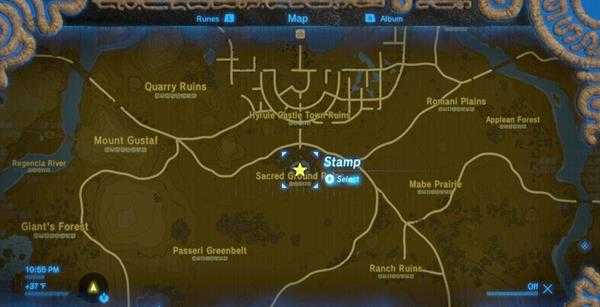 塞尔达回忆点位置