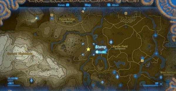 塞尔达回忆点位置