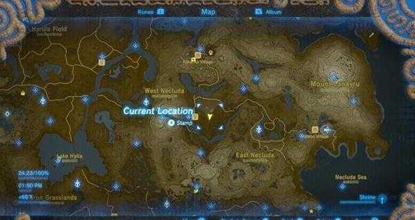 塞尔达回忆点位置