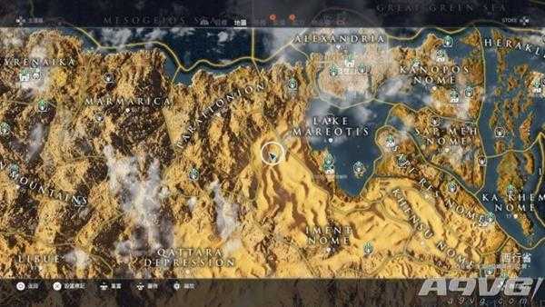 刺客信条起源石环位置