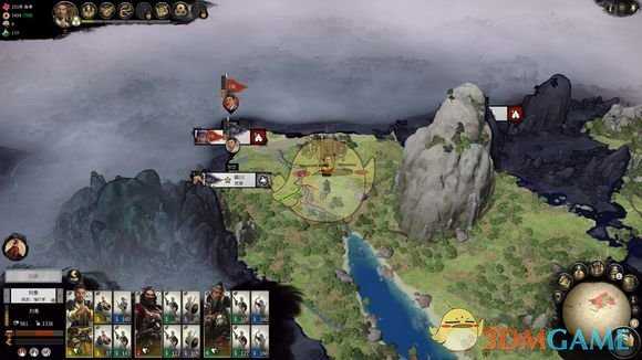 《全面战争：三国》刘备入西川路线图推荐分享