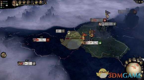 《全面战争：三国》刘备入西川路线图推荐分享