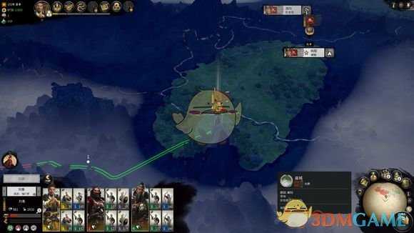 《全面战争：三国》刘备入西川路线图推荐分享