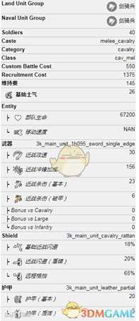 《全面战争：三国》黄巾骑兵属性介绍