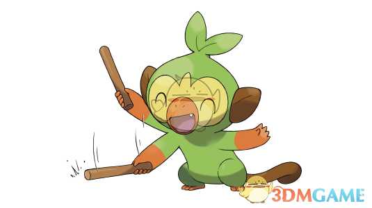《精灵宝可梦：剑/盾》草系御三家敲音猴介绍