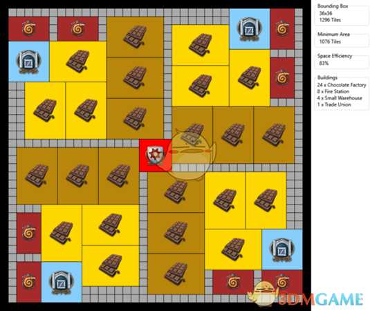 《纪元1800》巧克力厂布局介绍