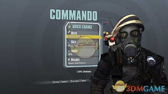 《无主之地2》新DLC全角色新头像一览