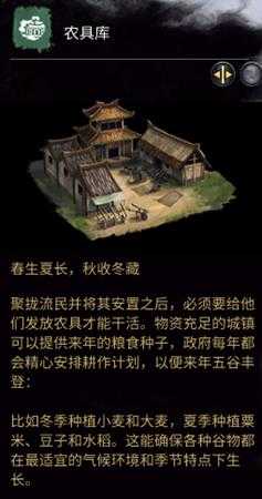 《全面战争：三国》农具库相关介绍