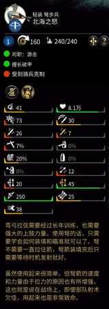 《全面战争：三国》北海之怒属性介绍