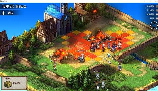 《圣女战旗》第五章重重设防通关攻略