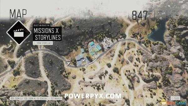 《往日不再》弗兰蒂尔汽车旅馆宣传册位置一览