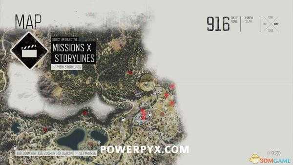 《往日不再》薛曼营地农贸市场海报位置一览