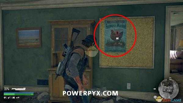 《往日不再》薛曼营地农贸市场海报位置一览