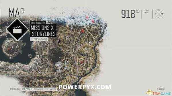 《往日不再》切马尔特上空的气球位置一览