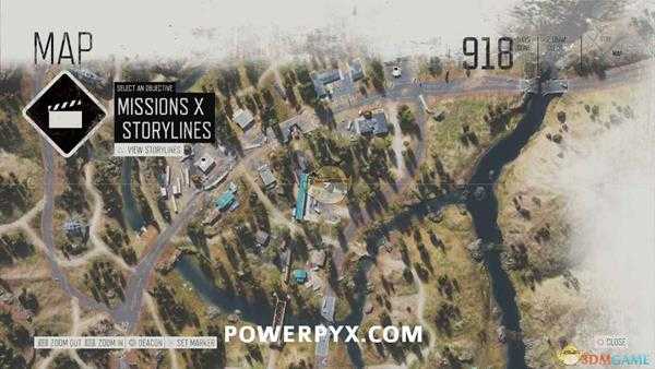 《往日不再》切马尔特上空的气球位置一览