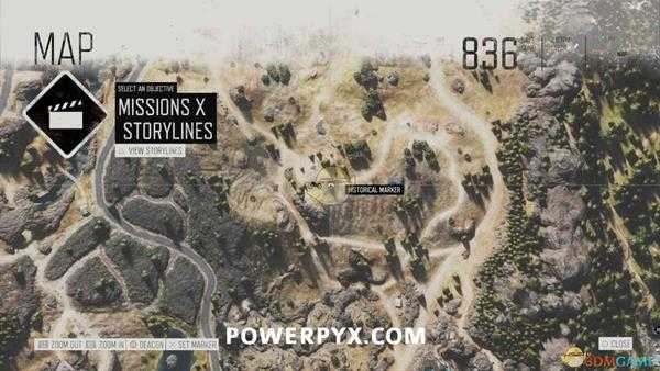 《往日不再》贝尔纳普火山位置一览