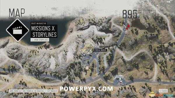 《往日不再》火山湖位置一览