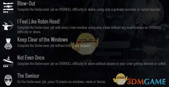 《收获日2》匿影藏形任务成就达成指南