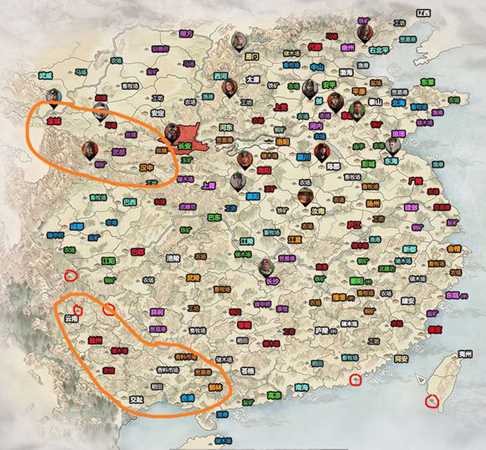 《全面战争：三国》特殊资源产地分享