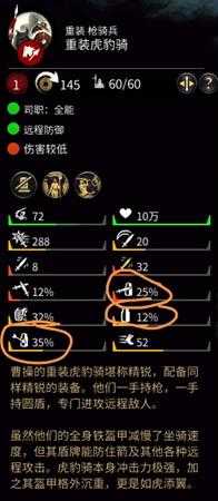 《全面战争：三国》盾牌属性数值分享归纳