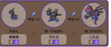 双头龙几级进化三头龙