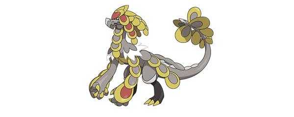 杖尾鳞甲龙配招