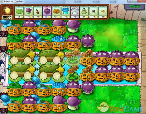 《植物大战僵尸》减速四炮阵型详解