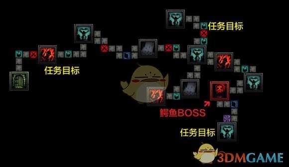 《暗黑地牢》血腥庭院第一个任务地图一览