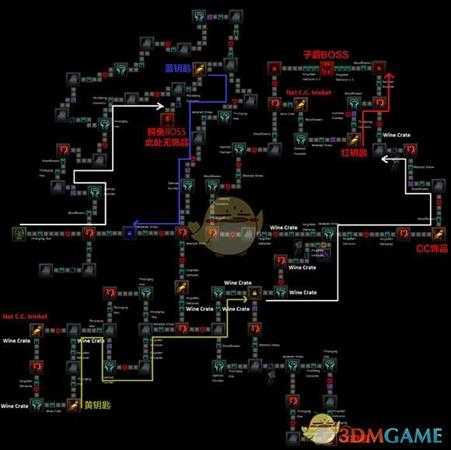 《暗黑地牢》血腥庭院子爵BOSS关地图一览