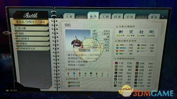 《英雄传说：闪之轨迹4》魔森林南部怪物图鉴分享