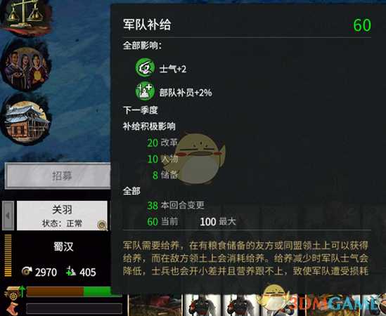 《全面战争：三国》补员相关小技巧分享