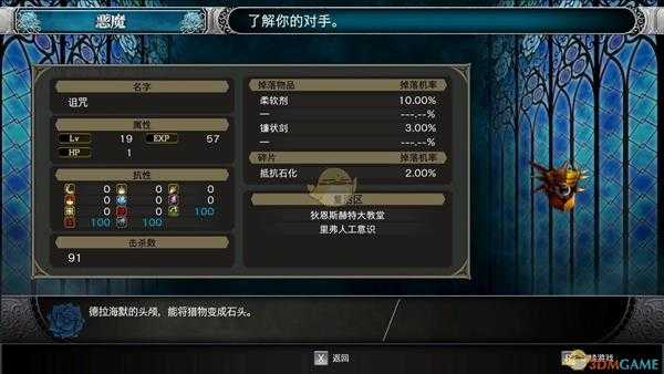 《赤痕：夜之仪式》诅咒怪物属性分享