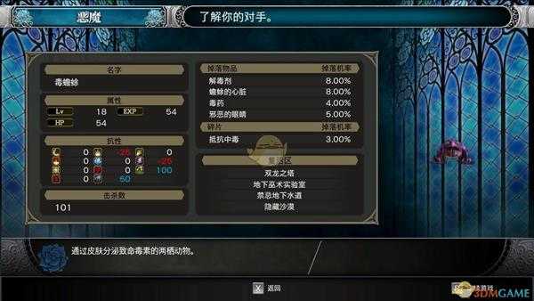 《赤痕：夜之仪式》毒蟾蜍怪物属性分享