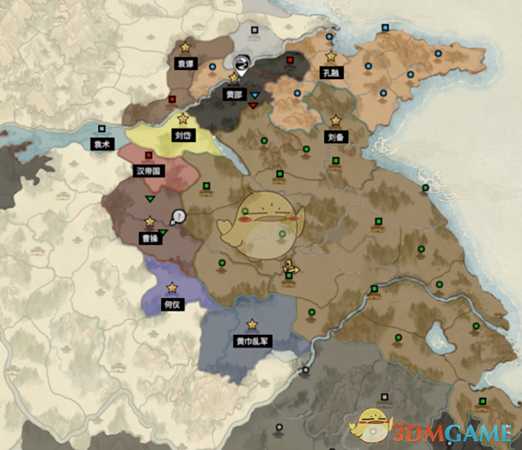 《全面战争：三国》刘备双极难度战略打法示范